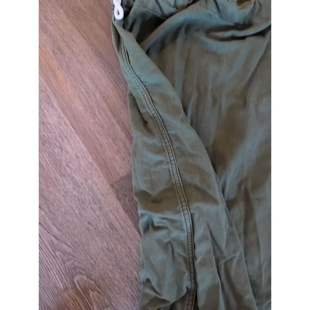 US Army Vietnam Era Drawstring Barrack Bag Vintage Military OG 107 Olive Laundry